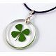 Good Valentines Day Gifts for Wife Resin Alloy Pendant Necklace US-PJN1150Y-1