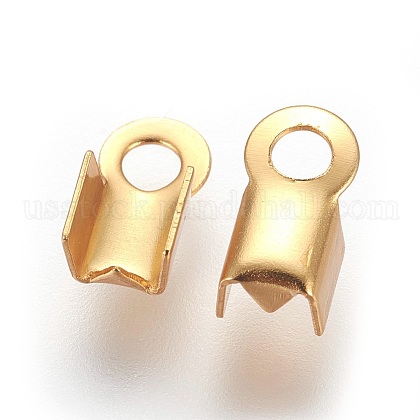 304 Stainless Steel Folding Crimp Ends US-STAS-P227-02G-1