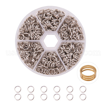Iron Split Rings Sets US-IFIN-PH0001-7mm-12P-1