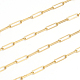 Brass Paperclip Chains US-CHC-L044-01B-G-2