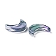 Transparent Baking Paint Glass Beads&nbsp;US-GLAA-D010-01-4