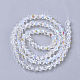 Electroplate Glass Beads Strands US-EGLA-Q118-4mm-C17-2