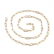 Soldered Brass Paperclip Chains US-CHC-G005-06G-3