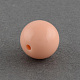 Solid Chunky Bubblegum Acrylic Ball Beads US-SACR-R835-20mm-07-2
