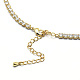Brass Tennis Necklaces US-NJEW-I104-13A-3