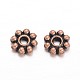 Alloy Daisy Spacer Beads US-PALLOY-L166-31R-1