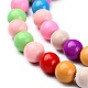 Baking Paint Glass Beads Strands US-DGLA-MSMC001-11-3