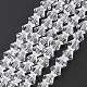 Imitate Austrian Crystal Bicone Glass Beads Strands US-GLAA-F029-4x4mm-13-1