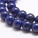 Natural Lapis Lazuli Bead Strands US-G-G953-03-8mm-6