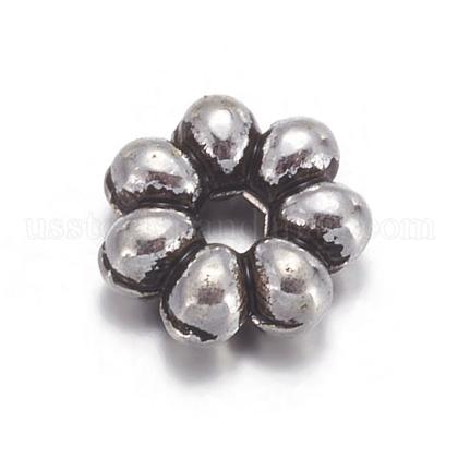 Tibetan Silver Spacer Beads US-X-AB-0896-1