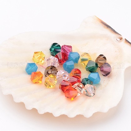 Austrian Crystal Charm Loose Beads for Jewelry Making Findings US-X-5301_4mm-M-1