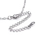 304 Stainless Steel Necklaces US-NJEW-E080-13P-01-3
