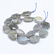 Natural Labradorite Beads Strands US-G-J373-24F-3