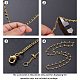 Handmade Brass Beaded Chains US-CHC-I029-07G-8