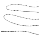 304 Stainless Steel Ball Chain Necklace US-CHS-PH0002-01-1.5mm-3