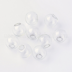 Round Mechanized One Hole Blown Glass Globe Ball Bottles US-X-BLOW-R001-16mm