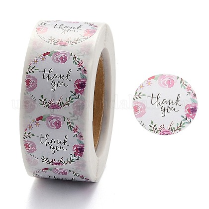 1 Inch Thank You Stickers US-DIY-P005-D05-1