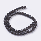 Natural Ice Obsidian Bead Strands US-G-E468-D01-2
