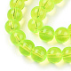 Baking Painted Glass Beads Strands US-DGLA-Q023-8mm-DB20-3