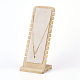 Bamboo Necklace Display Stand US-NDIS-E022-04-1