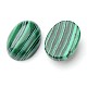 Synthetic Malachite Oval Cabochons US-G-L394-09-18x13mm-2