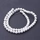Synthetic Howlite Beads Strands US-G-E110-6mm-5-2