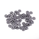 Flat Round Eco-Friendly Handmade Polymer Clay Beads US-CLAY-R067-6.0mm-41-4