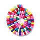 Handmade Polymer Clay Beads Strands US-CLAY-N008-008A-4