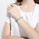 Natural Turquoise Chips Stretch Bracelets US-BJEW-BB16534-F-7