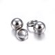 304 Stainless Steel Sphere Charms US-STAS-O107-04P-B-2