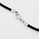 Braided Leather Cords for Necklace Making US-NCOR-D002-17A-3