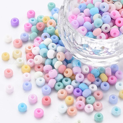 6/0 Glass Seed Beads US-SEED-T005-14-B13-1