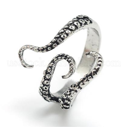 Adjustable Alloy Cuff Finger Rings US-RJEW-S038-012-1
