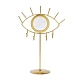 Iron Tabletop Detachable Jewelry Stand with Eye Shaped Vanity Mirror US-BDIS-K006-01G-2