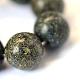 Natural Serpentine/Green Lace Stone Round Bead Strands US-G-E334-8mm-14-4