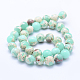 Synthetic Imperial Jasper Beads Strands US-G-F531-6mm-H09-2