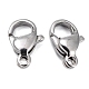 Polished 316 Surgical Stainless Steel Lobster Claw Clasps US-STAS-R072-11A-2