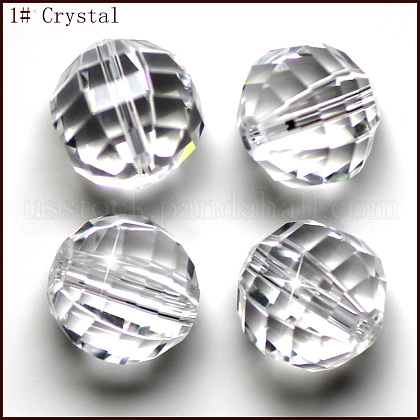 Imitation Austrian Crystal Beads US-SWAR-F079-10mm-01-1