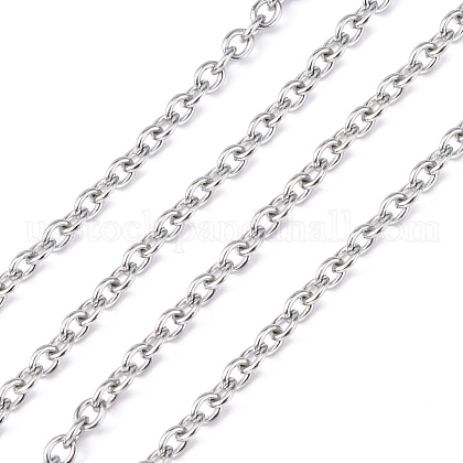 304 Stainless Steel Cable Chains US-CHS-R008-12-1