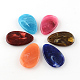 Teardrop Imitation Gemstone Acrylic Big Pendants US-OACR-R020-M-1