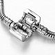 304 Stainless Steel European Style Round Snake Chains Bracelet Making US-STAS-I047-01B-2