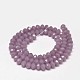 Faceted Rondelle Glass Beads Strands US-GLAA-I033-6mm-24-2