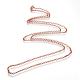 Iron Rolo Chains Necklace Making US-MAK-R015-75cm-R-2