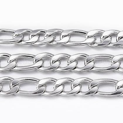 304 Stainless Steel Figaro Chains US-CHS-H009-13P-1