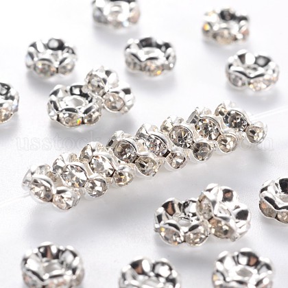 Middle East Rhinestone Spacer Beads US-RSB028NF-01-1