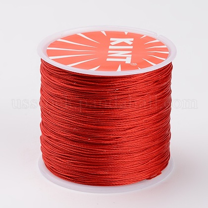 Round Waxed Polyester Cords US-YC-K002-0.5mm-10-1