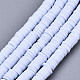 Handmade Polymer Clay Beads Strands US-CLAY-R089-6mm-024-1