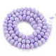 Opaque Baking Painted Glass Beads Strands US-EGLA-N006-009A-A06-2