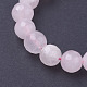Natural Rose Quartz Beads Strands US-G-G099-F8mm-15-3