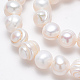 Natural Cultured Freshwater Pearl Beads Strands US-SPPA007Y-1-3